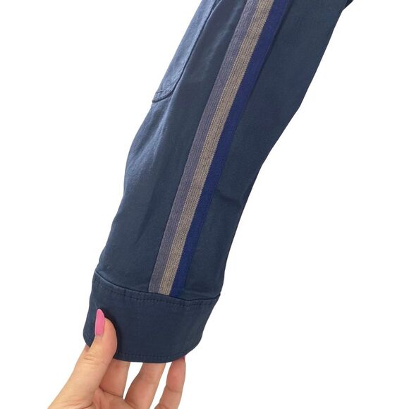 ATM Anthony Thomas Melillo Navy Utility Field Jacket Size M Striped - Picture 6 of 13